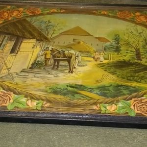 The Farm Yard wall hanging  15.75 x 12.75